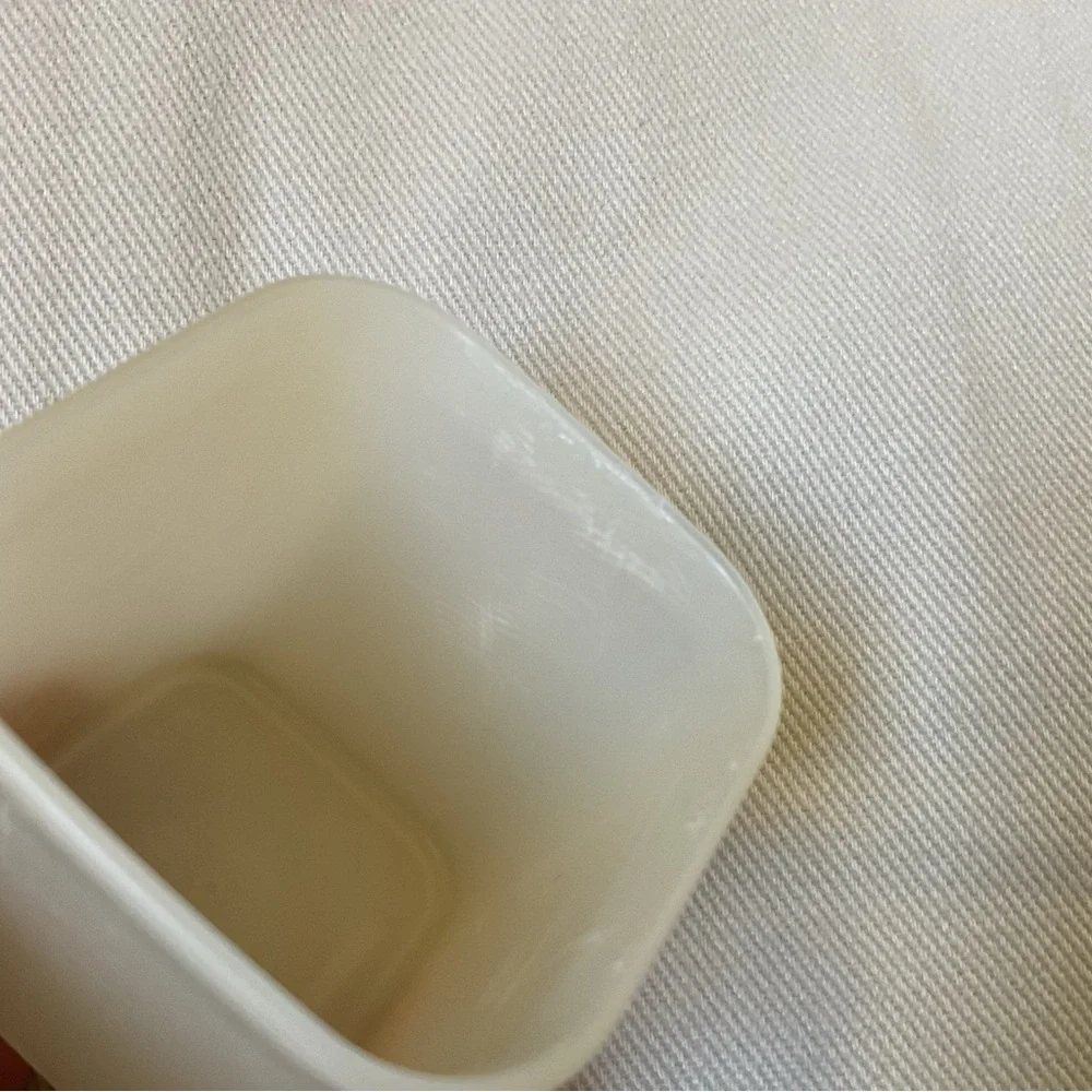 Tupperware Set of 2 Mini Square Frosted Snack Keeper 80 ml w/Lids